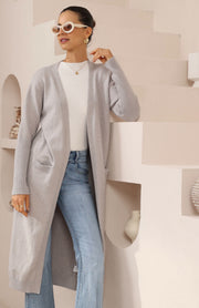 Chelsey Cardigan Grey