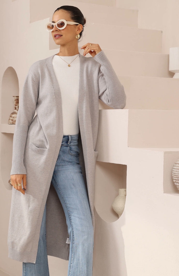 Chelsey Cardigan Grey