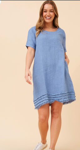 Tully Dress Blue