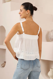 Lara Top White
