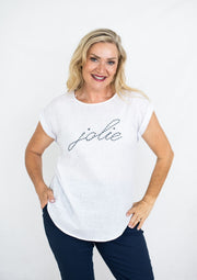 Jolie Top White