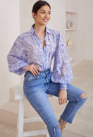 Ollie Shirt Blue
