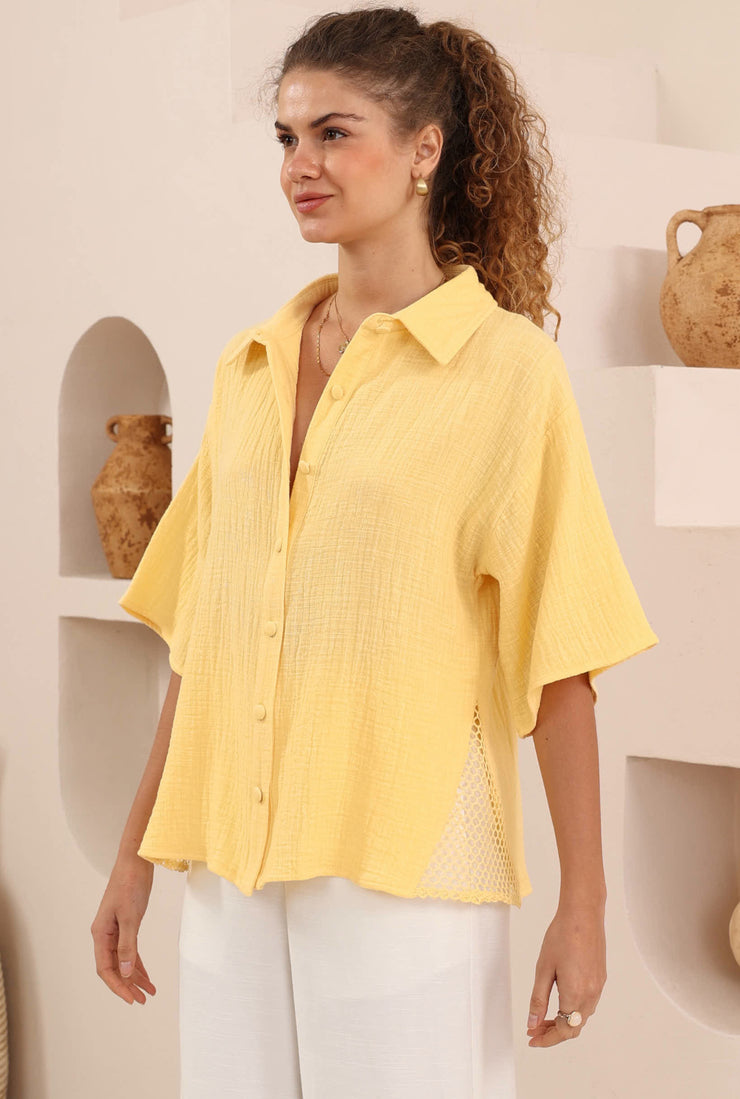 Emily Shirt Yellow