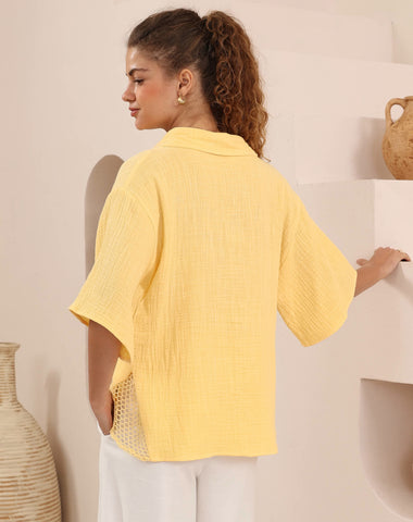 Emily Shirt Yellow