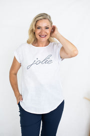 Jolie Top White