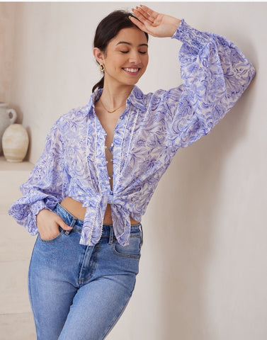 Ollie Shirt Blue