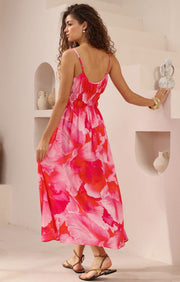 Kristen Dress Multi Pink