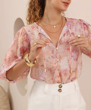 Amalie Top Multi Pink