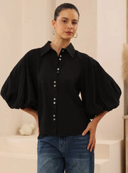 Monica Shirt Black