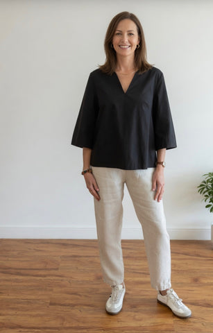 Hazel Shirt Black