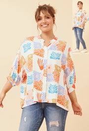 Mellisa shirt Multi Spring colours