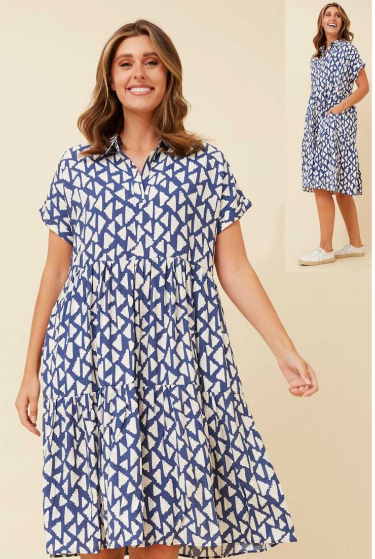 Karlie Dress Indigo