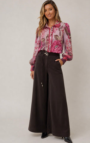 Carly Pants Chocolate