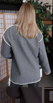 Yana Coat Grey Style CAK 24022