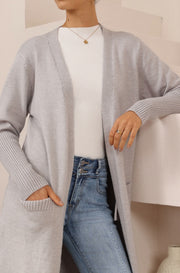 Chelsey Cardigan Grey
