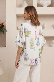 Rachel Shirt Multi White