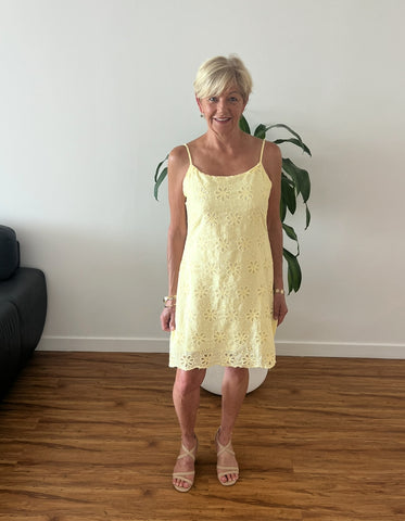 Mia dress Lemon