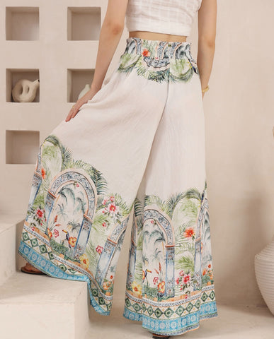 Lauren Pants Multi Sage