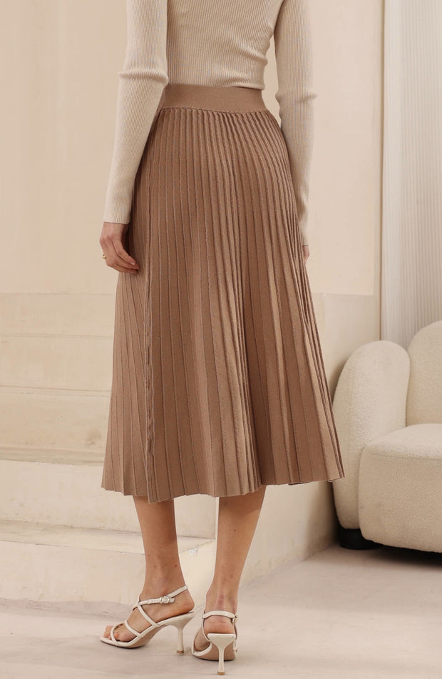 Gracie Skirt light Coffee