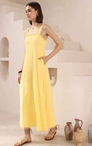 Marnie Dress Yellow