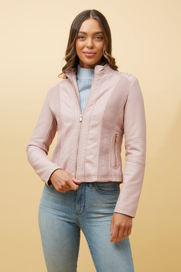 Hazel Jacket Blush Pink