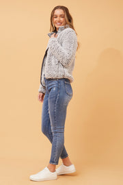Teddy Jacket Grey