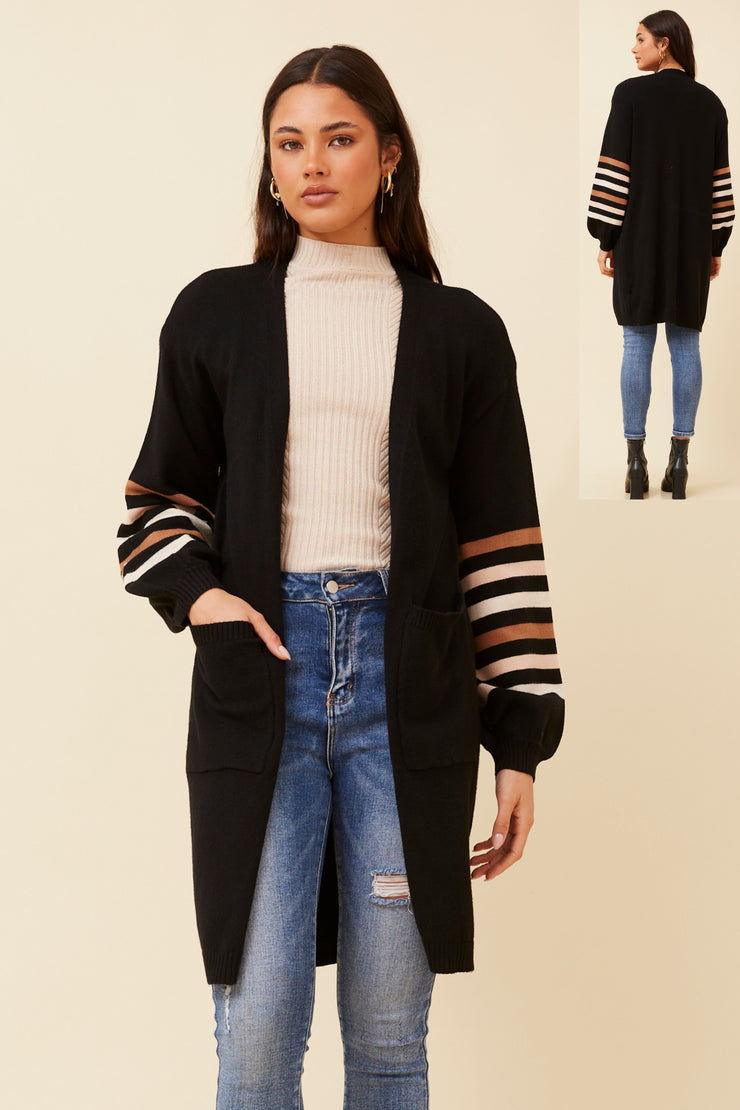Liza Cardigan Black