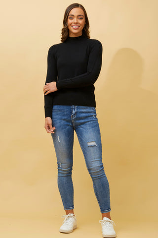 Steph Knit Black