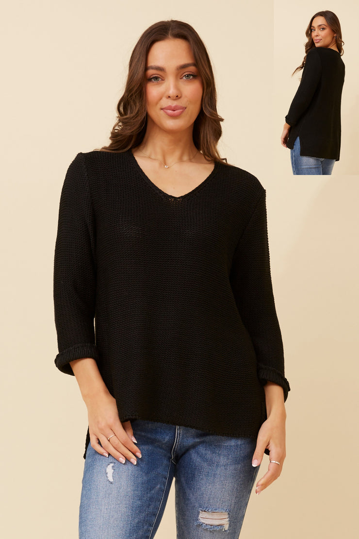 Theo Knit Black