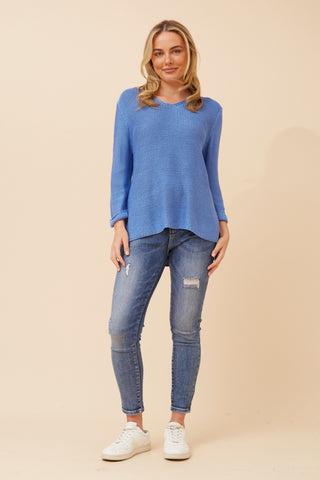 Poppi Cornflower Blue Knit