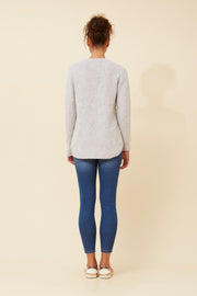Leoni Knit Grey Marl