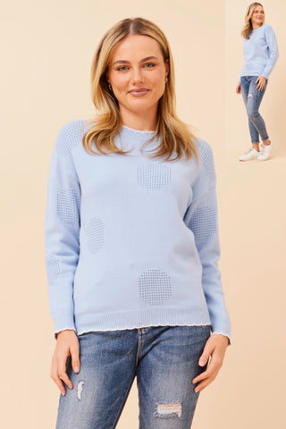 Kimmy Knit Blue
