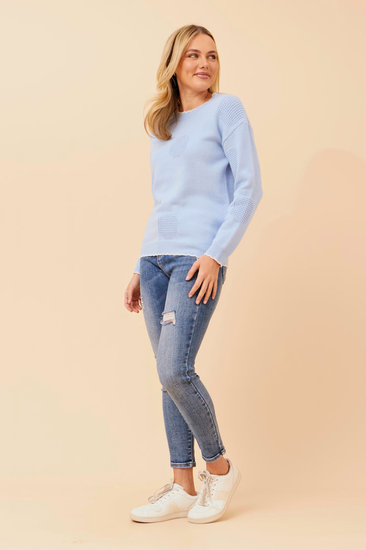 Kimmy Knit Blue