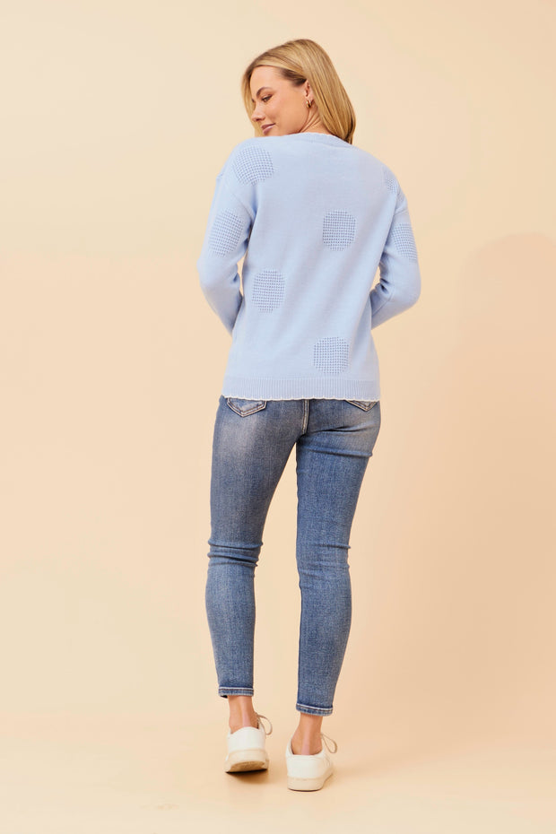 Kimmy Knit Blue