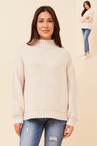 Marnie Knit Pullover Camel