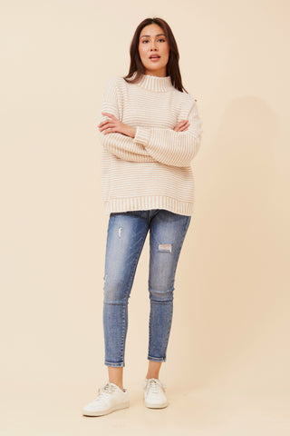 Marnie Knit Pullover Camel