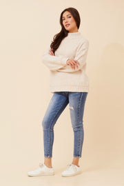 Marnie Knit Pullover Camel