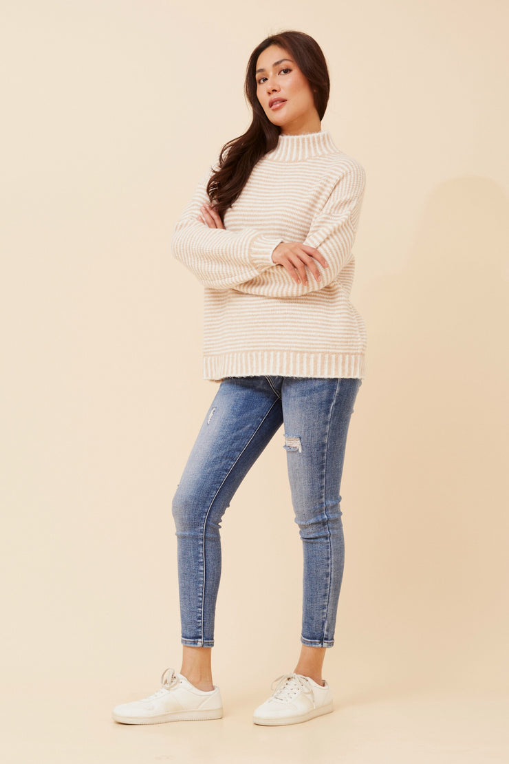 Marnie Knit Pullover Camel
