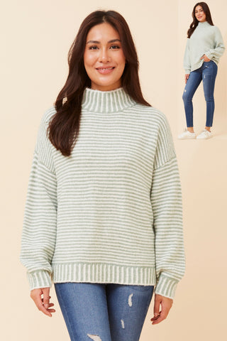 Marnie Knit Pullover Sage