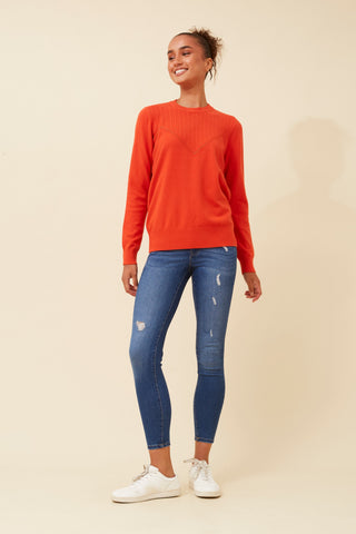 Kandi Knit Orange