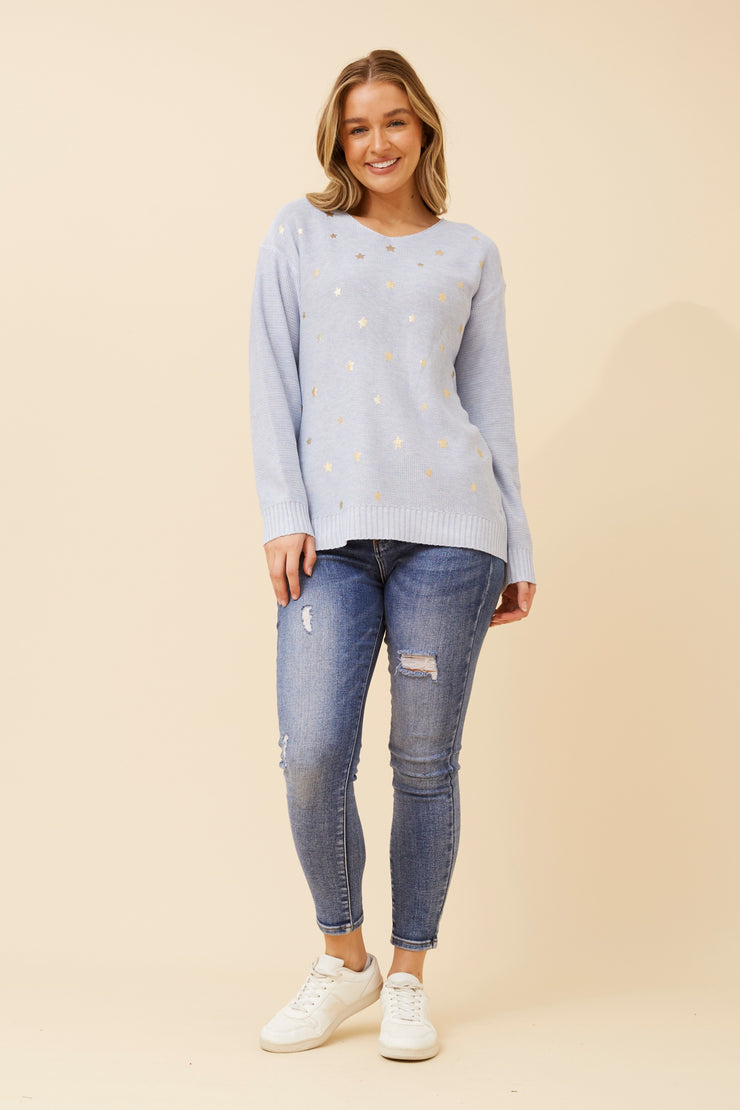 Josie Knit Light Blue