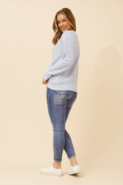 Josie Knit Light Blue