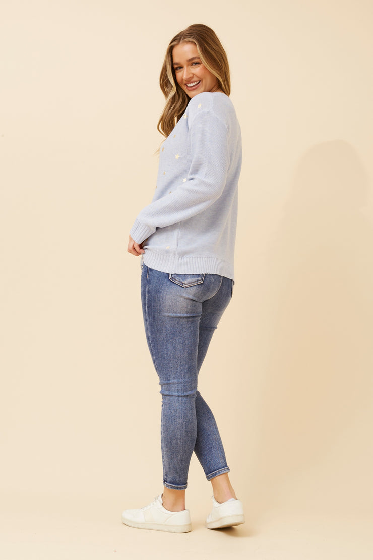 Josie Knit Light Blue