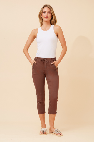 Becky Joggers Chocolate