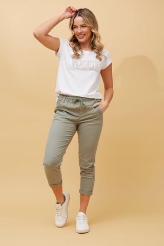 Emma Joggers Sage