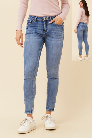 Raylee Jeans Mid Denim