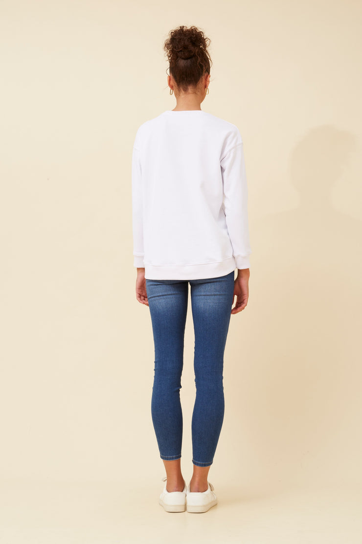 Richie Pullover White