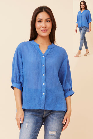 Mellisa Shirt Classic Blue