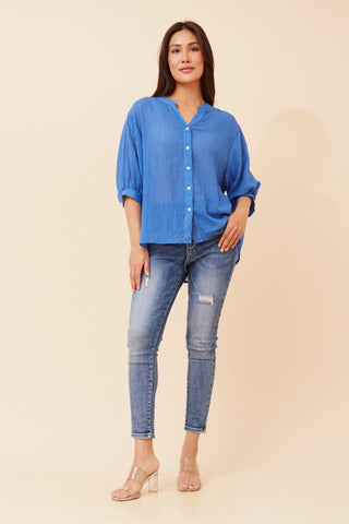 Mellisa Shirt Classic Blue