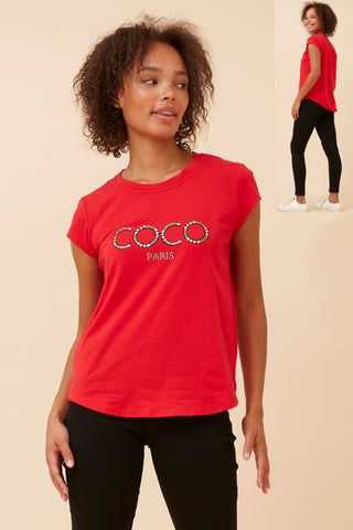Coco T- Shirt Red